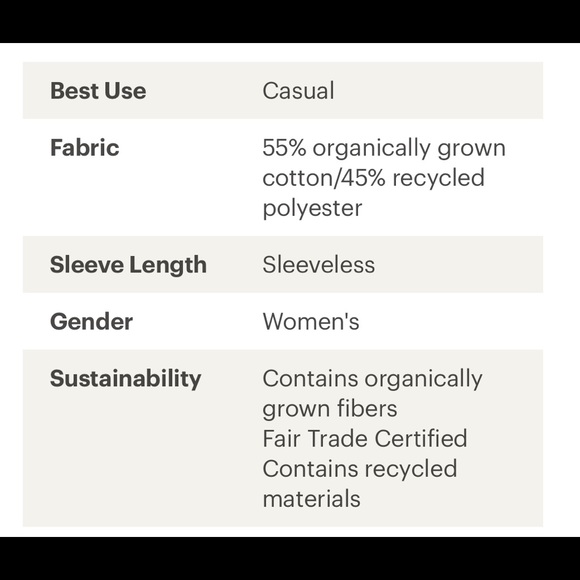 NWT Prana Abbott Pass tank top - Picture 5 of 5